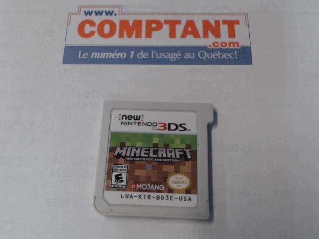 Minecraft new nintendo 3ds edition