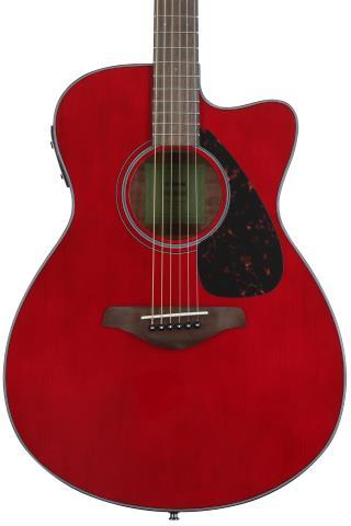 Guitare yamaha case ( cov batt manq )