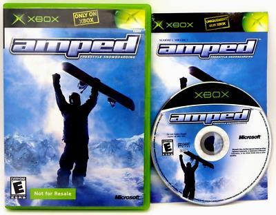 Amped freestyle snowboarding