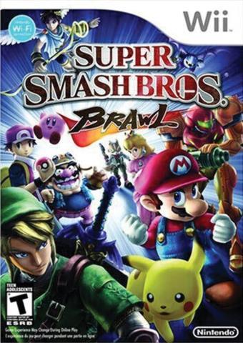 Super smash brawl nintendo wii