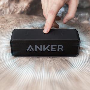 Speaker bluetooth anker noir