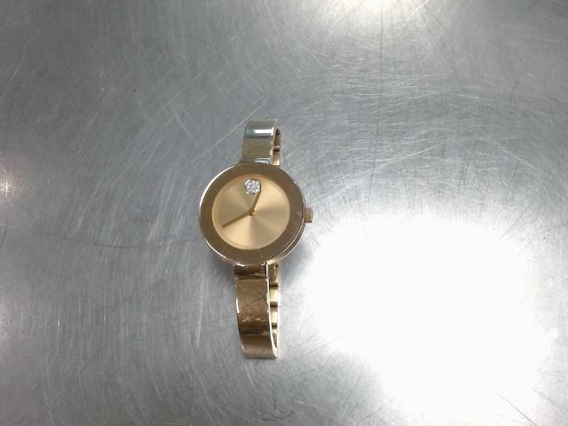 Montre femme movado bold couleur gold