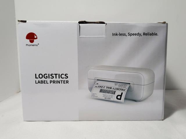 Label printer logistics