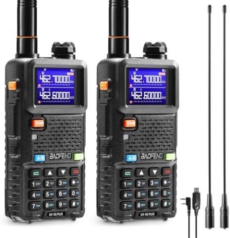 Walkie-talkie fois 2 +acc + chargeur