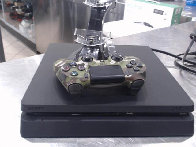 Ps4 noir 1t avec manette style army