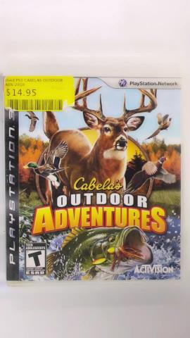 Cabela's outdoor adventures ps3