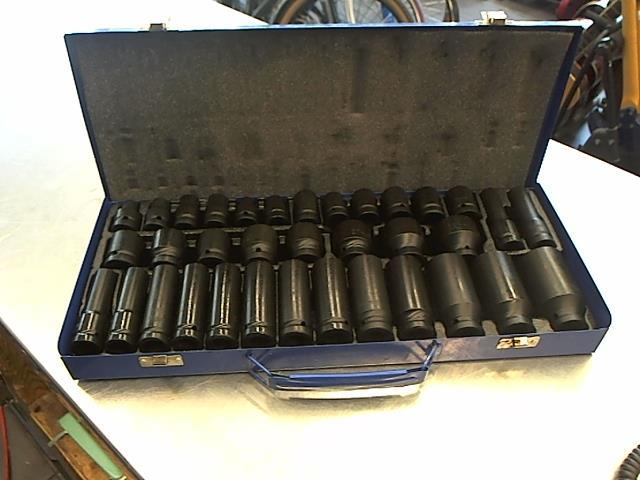 35pcs 1/2 dr air impact socket