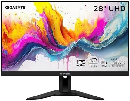 Moniteur gaming 28po. 144hz + ac