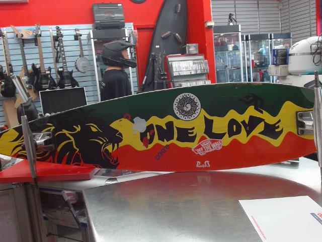 Rasta 2 pintail longboard