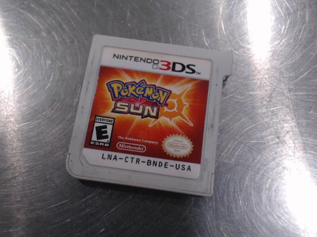 Pokemon sun 3ds