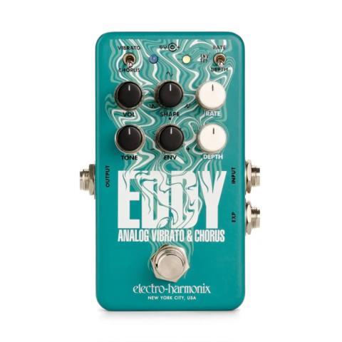 Electro harmonix pedale bleuee