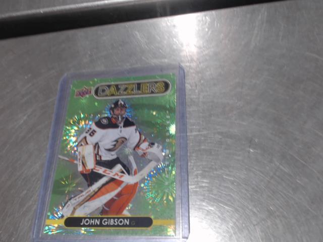 Carte hockey john gibson