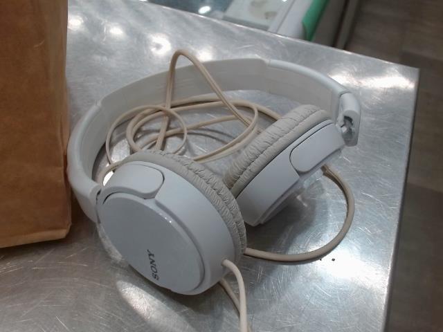 Casque d'coute blanc