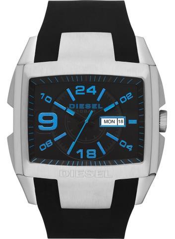 Montre diesel blue/black rubber strap