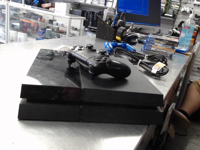 Console ps4 + manette+fils