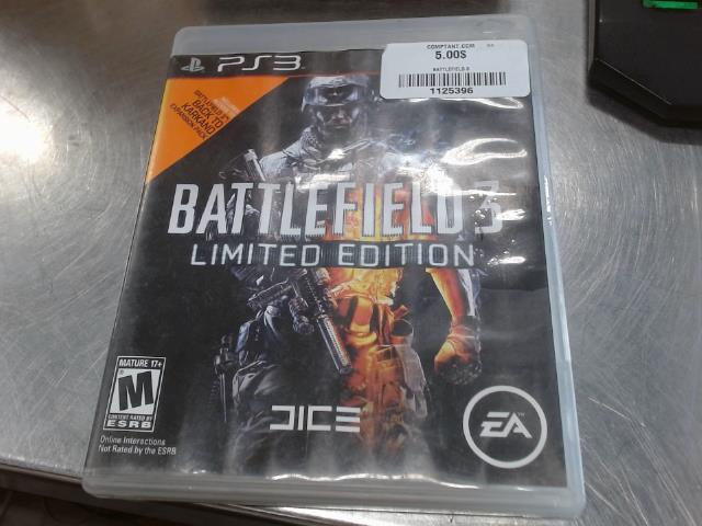 Battlefield 3 limited edition