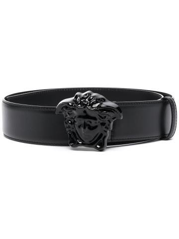 Belt versache noir en cuif fake +bo