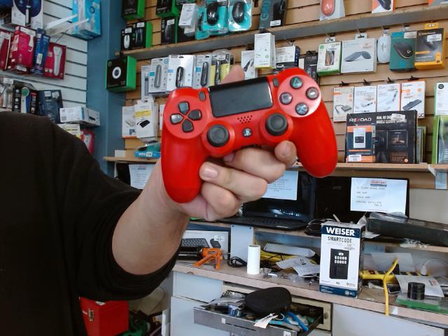 Manette ps4 rouge