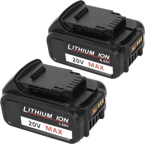 Deux batterie pour outils