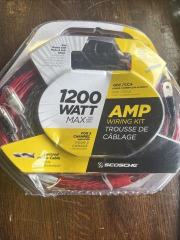 1200 watt trousse de cablage new