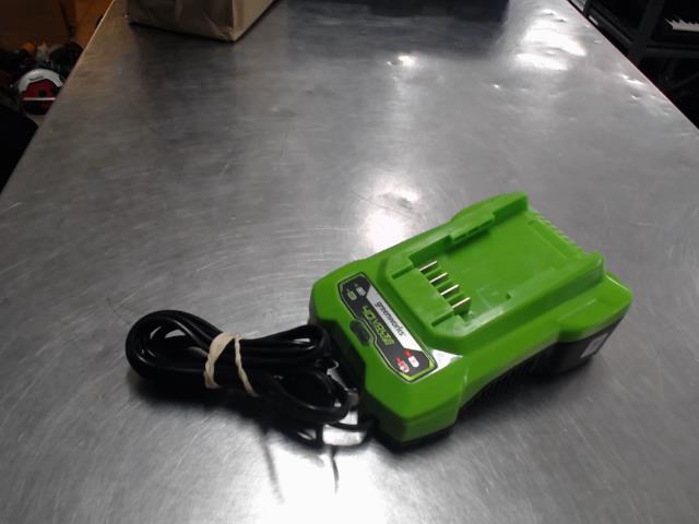 Chargeur greenworks filaire