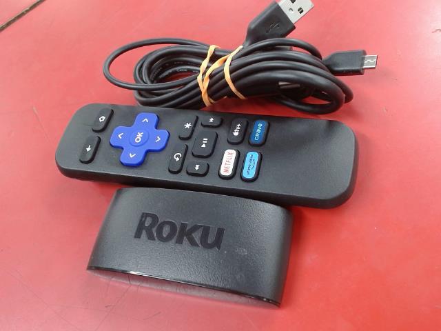 Roku 4k + fil hdmi + fil power + manette