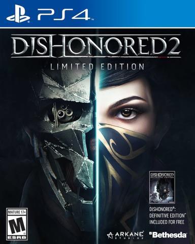 Dishonored ps4 limited edition ps4