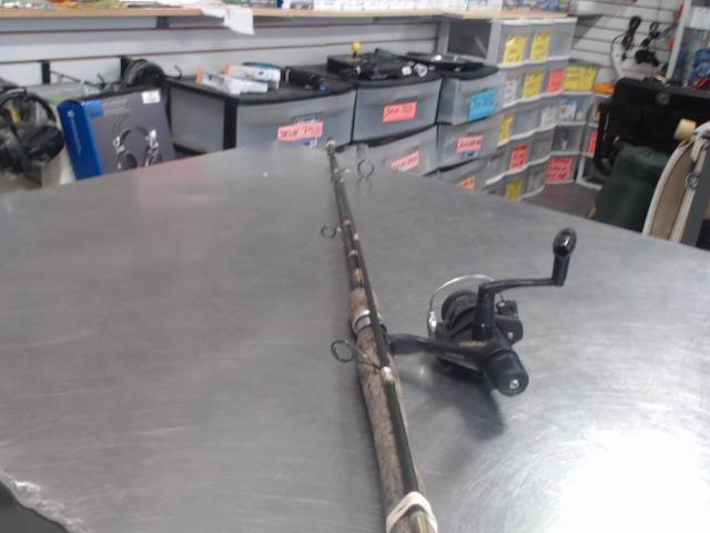 Canne peche+reel shimano r2000