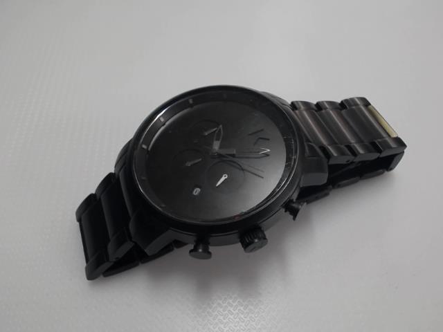 Montre noire + boite