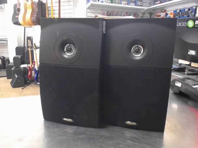 2x speakers noir