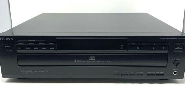 Cd player 5 disc changer