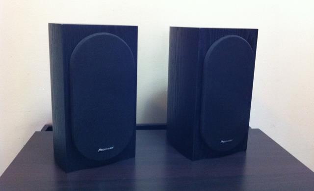 Deux speaker noir