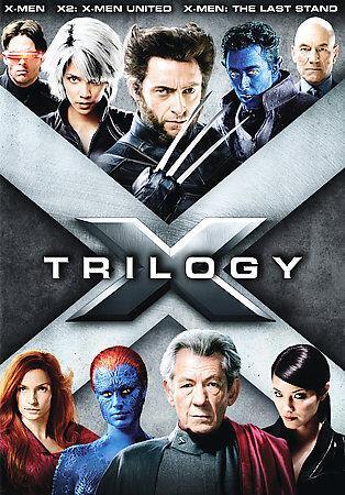 2006 xmen trilogy 3 dvd set