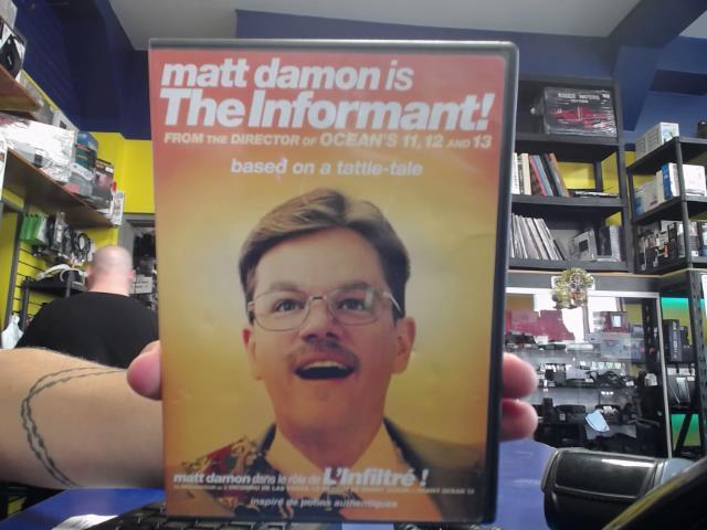 Matt damon is the informant