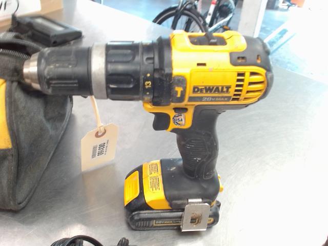 Hammerdrill dewalt avec batt