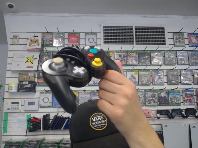 Manette de switch (style gamecube) noir