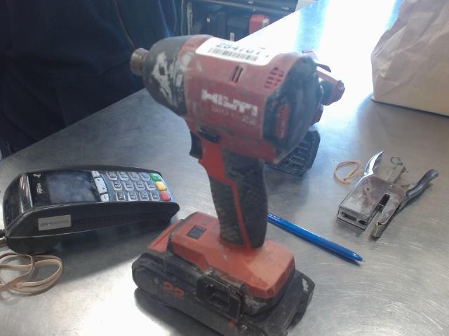 Drill impact hilti +bat no charge