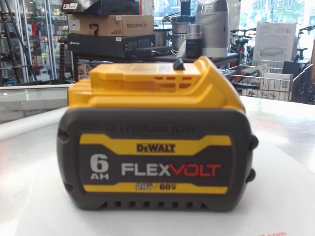 Batterie dewalt 20v/60v 6 ah