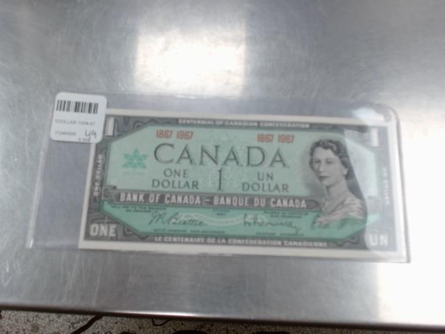 Canada centennial dollar 1867-1967