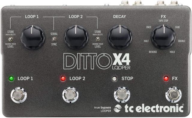 Ditto x4 looper pedale guitare