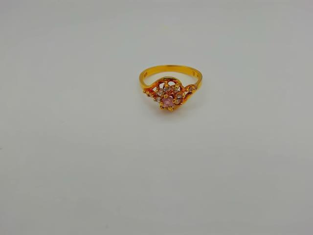 BAGUE FLEUR  EN OR 10KR