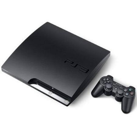 Console ps3 slim noir 160gb + manette