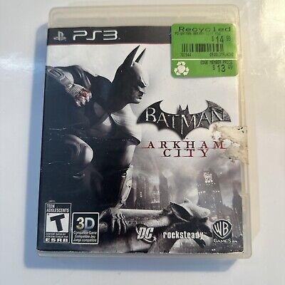 Batman arkham city ps3 cib