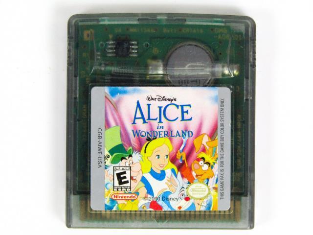 Alice in wonderland gameboy color