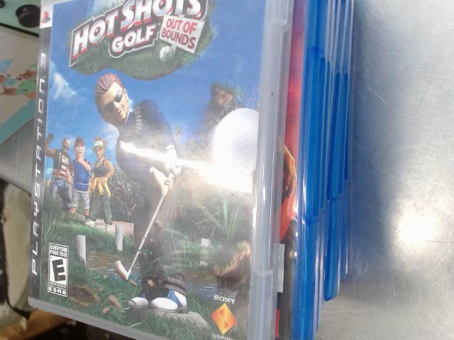 Hot shots golf out of bound