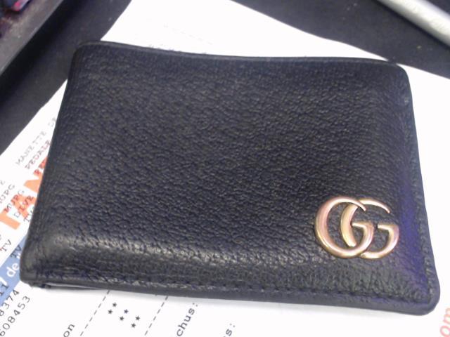 Gg marmont leather bi-fold wallet