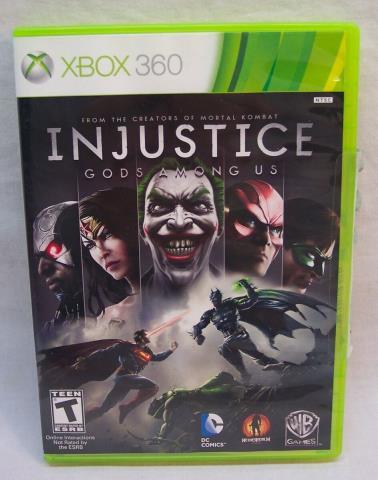 Injustice gods among us xbox 360