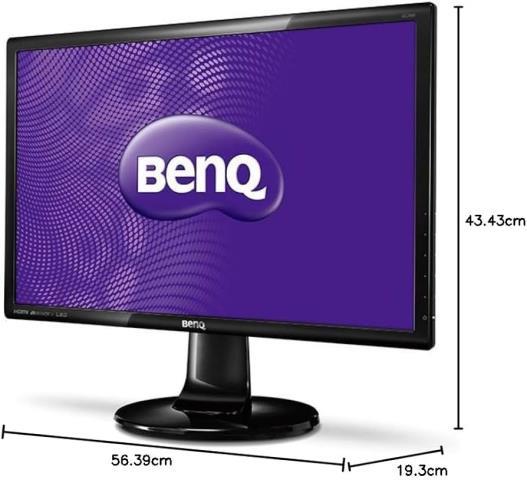 24 pouces moniteur benq +fil