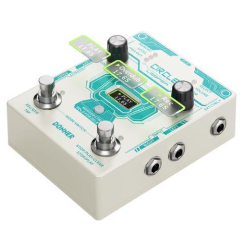 Pedale a guitare circle looper