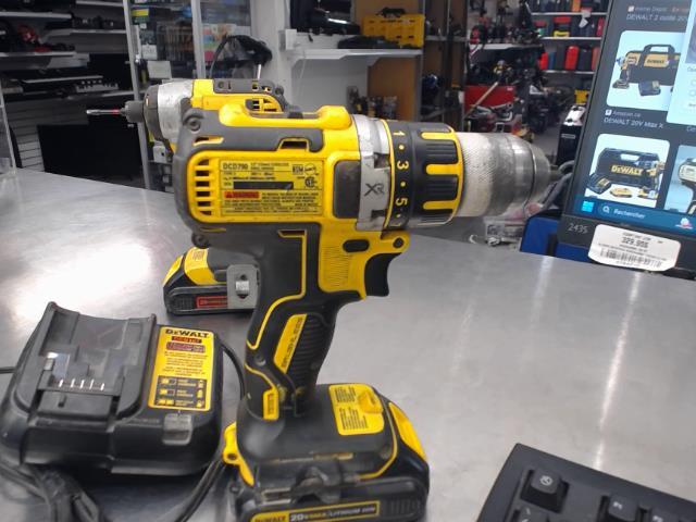 Hammerdrill dewalt avec batt dans sac